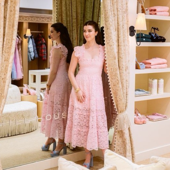 Hill House Dresses & Skirts - Hill House The Lace Ellie Nap Dress in Pink Lace Collector’s Edition | M